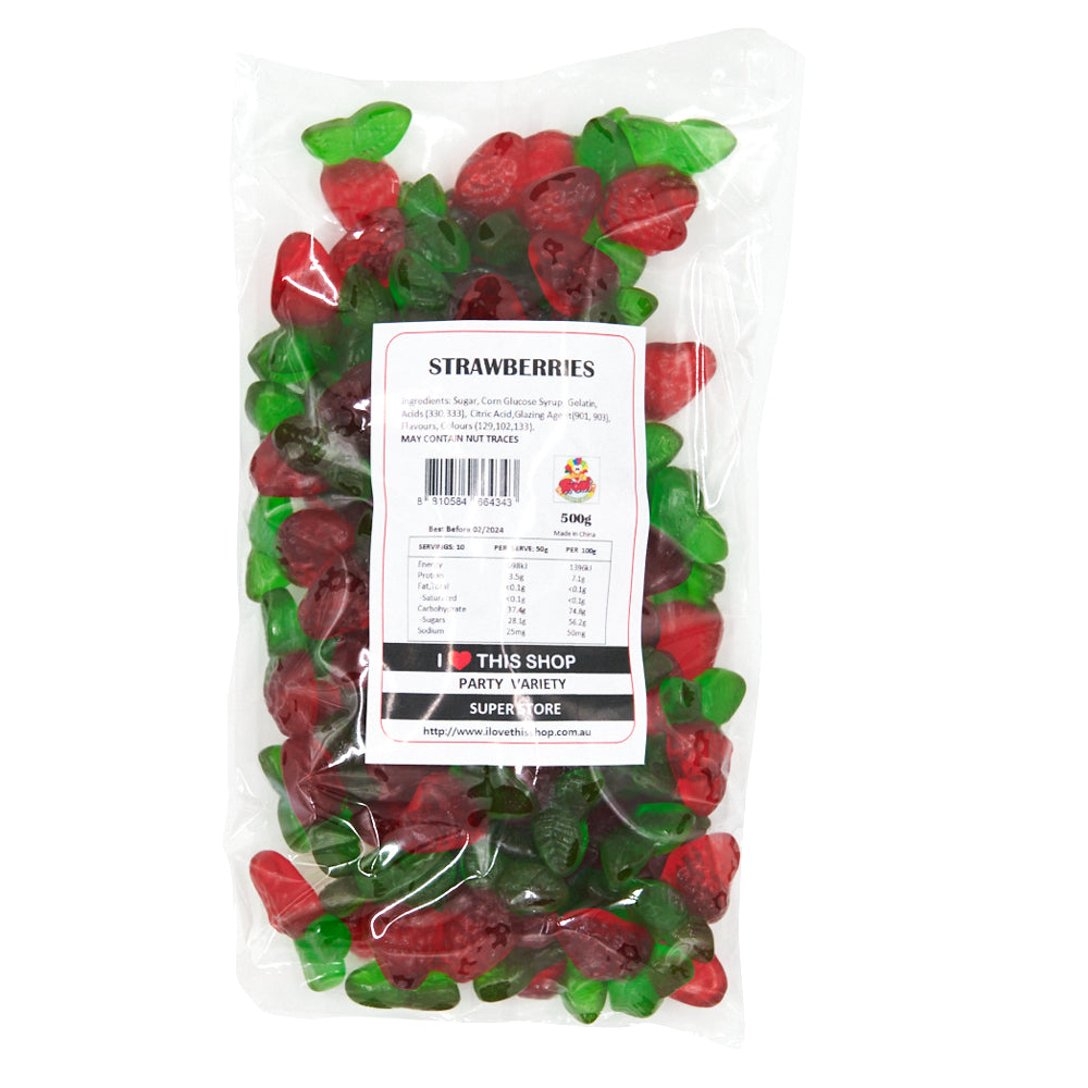 Trolli Strawberries 500g