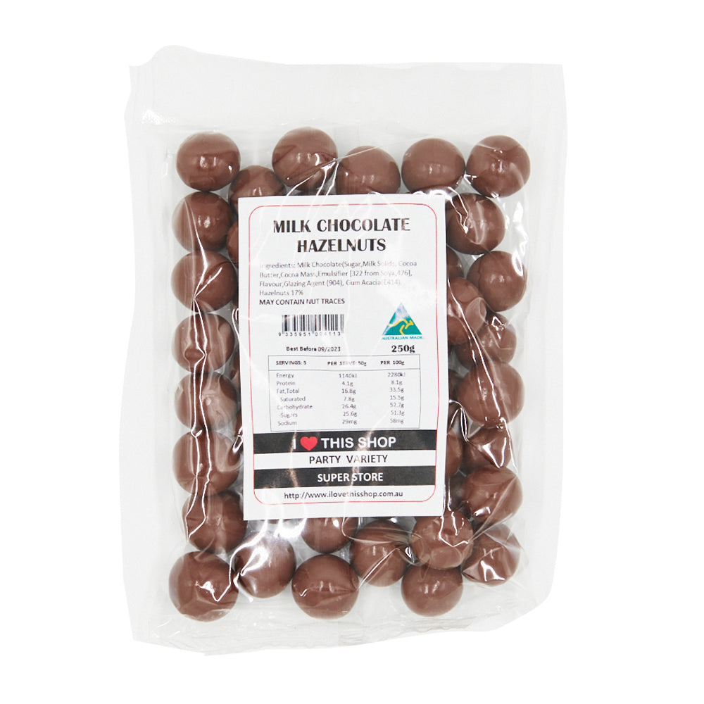 Large Chocolate Gems 250g