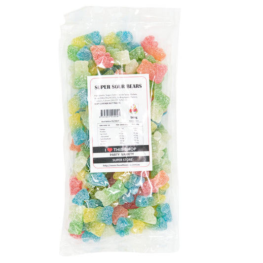 Trolli Super Sour Bears 500g