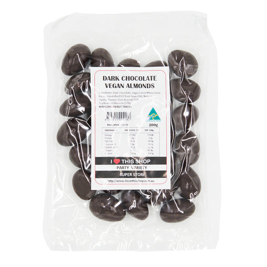 Vegan Chocolate Almonds 200g