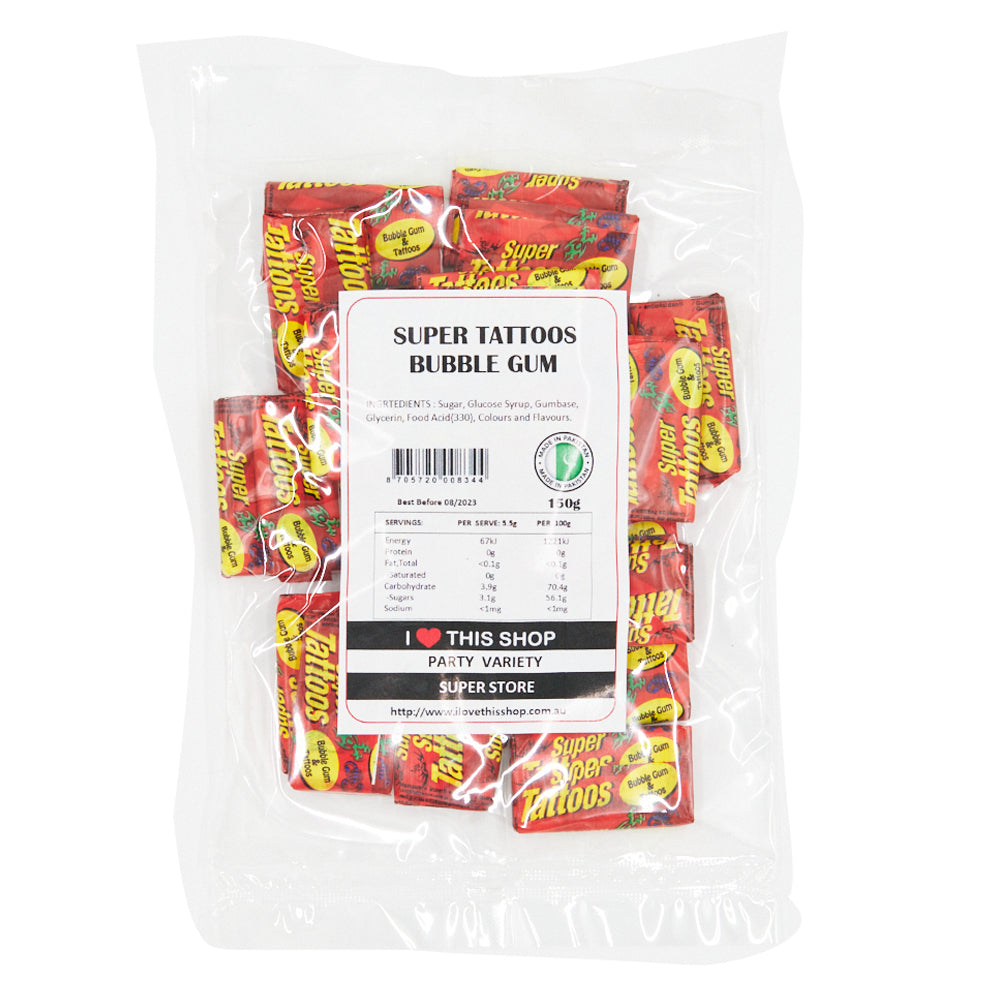 Super Tattoos 150g