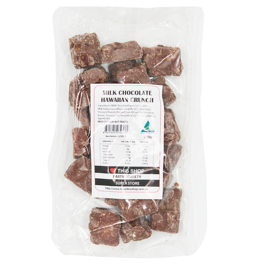 Milk Chocolate Hawaiian Crunch 250g