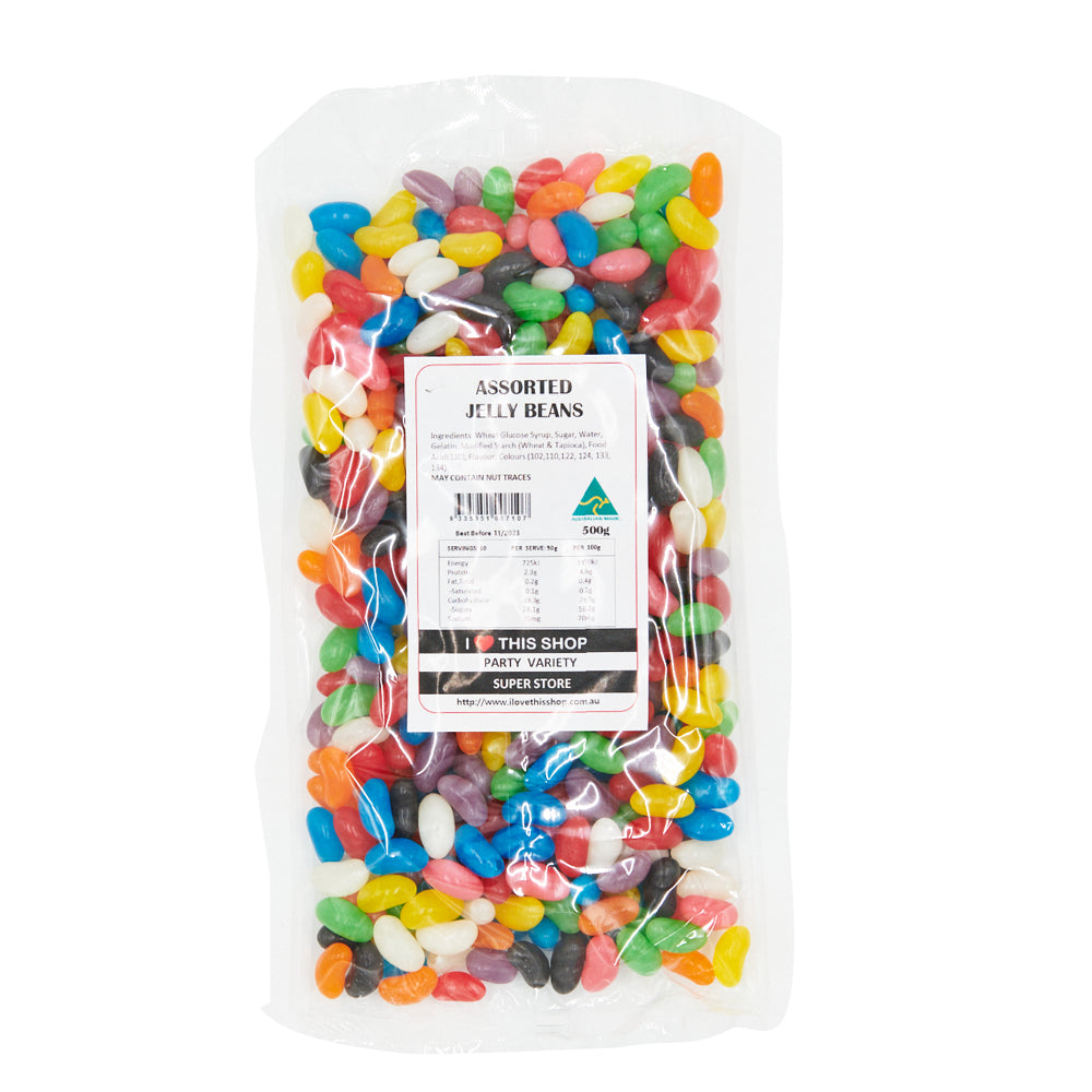 Assorted Jelly Beans 500g