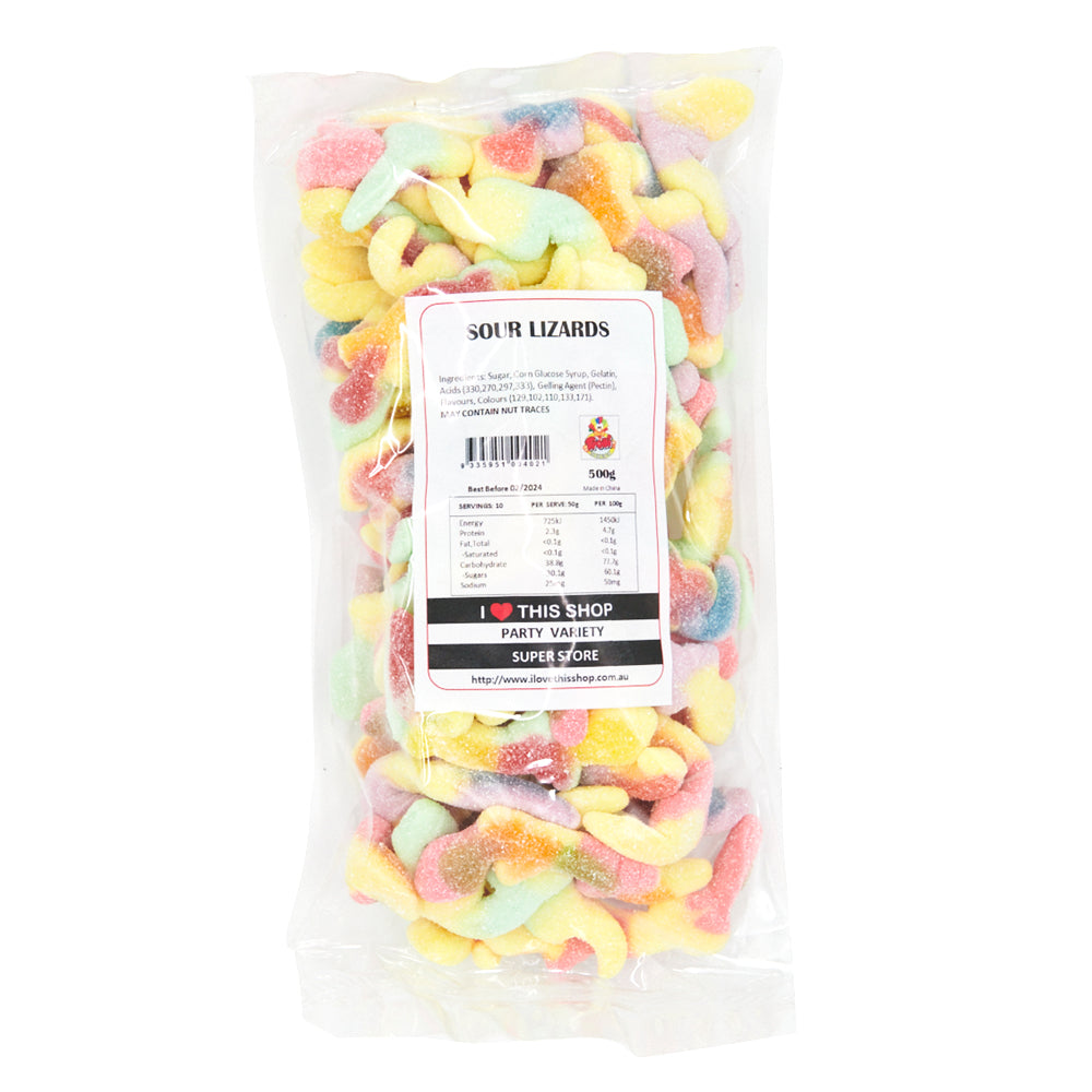 Trolli Sour Lizards 500g