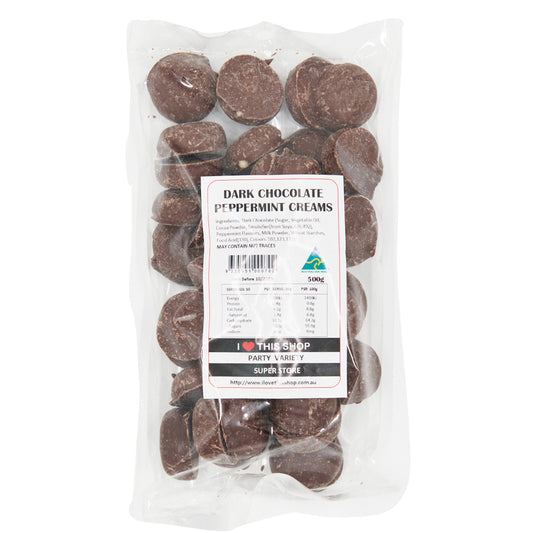 Dark Chocolate Peppermint Creams 500g