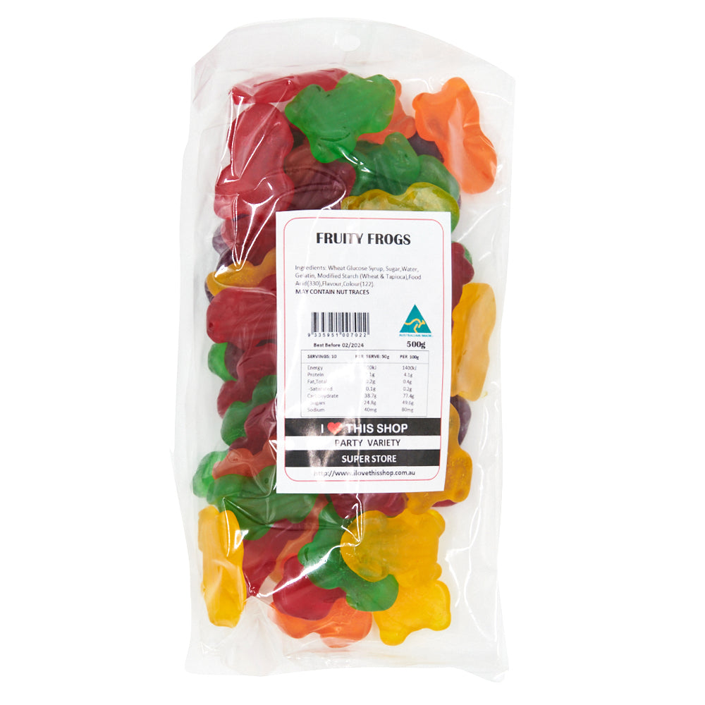 Fruity Frogs 500g