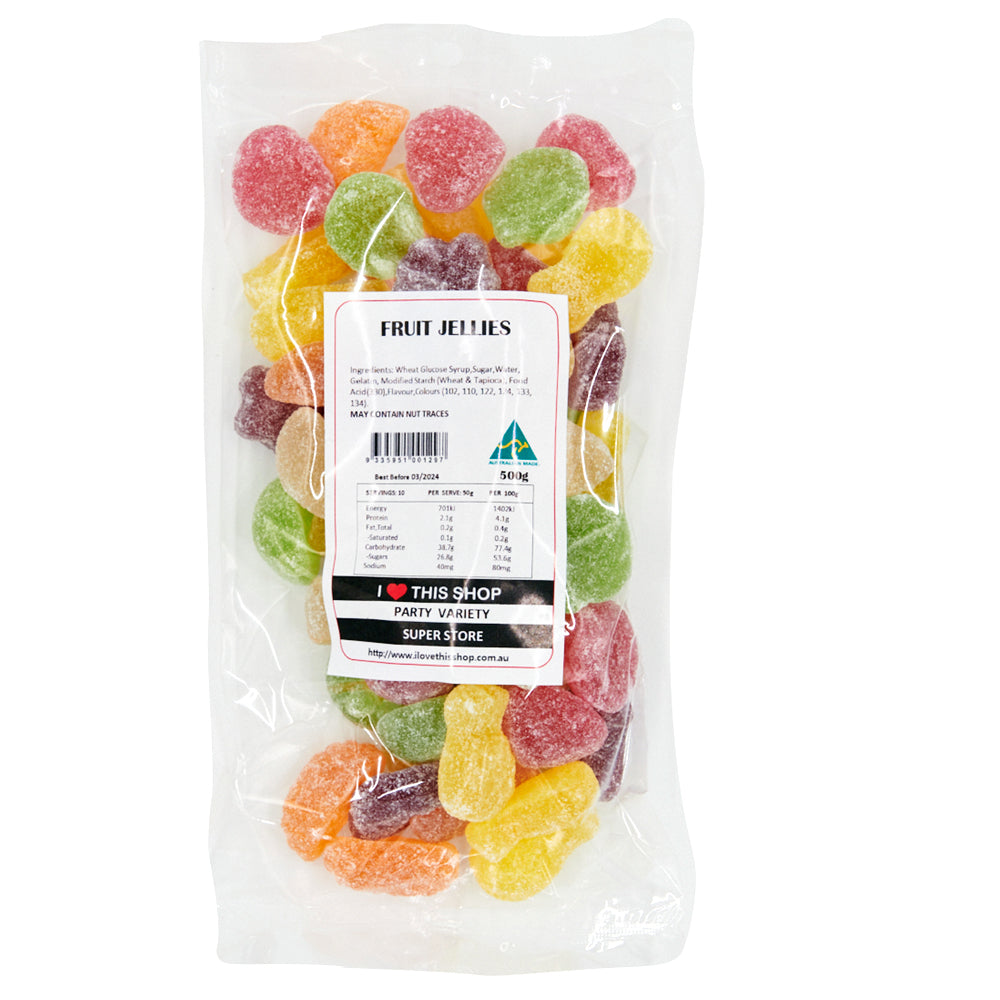 Fruit Jellies 500g