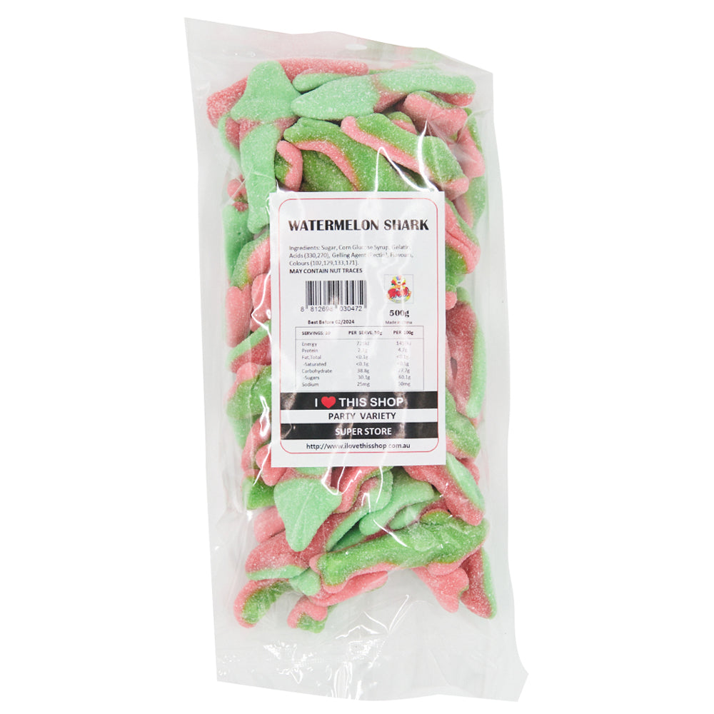 Trolli Watermelon Shark 500g