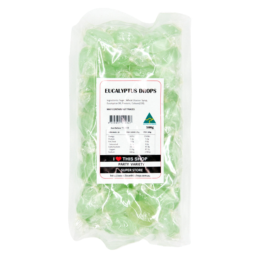 Eucalyptus Drops 500g