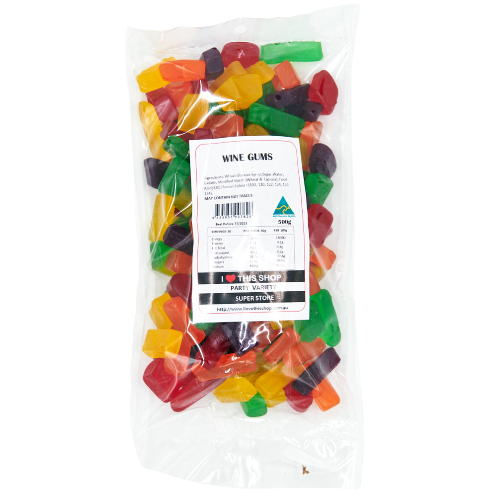 Wine Gums 500g