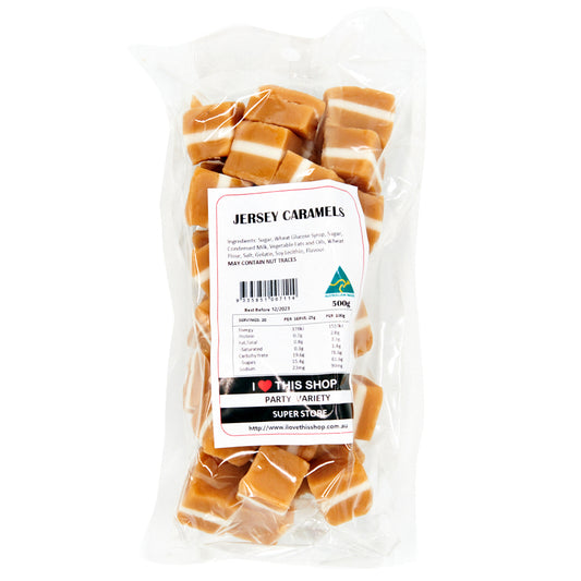 Jersey Caramels 500g