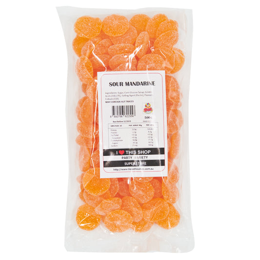 Trolli Sour Mandarins 500g