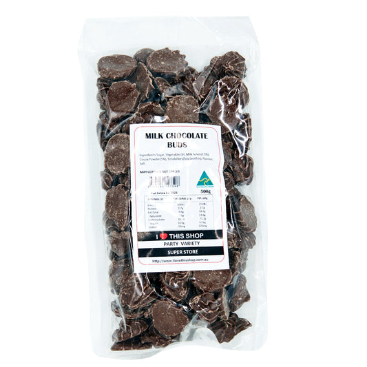 Milk Chocolate Buds 500g