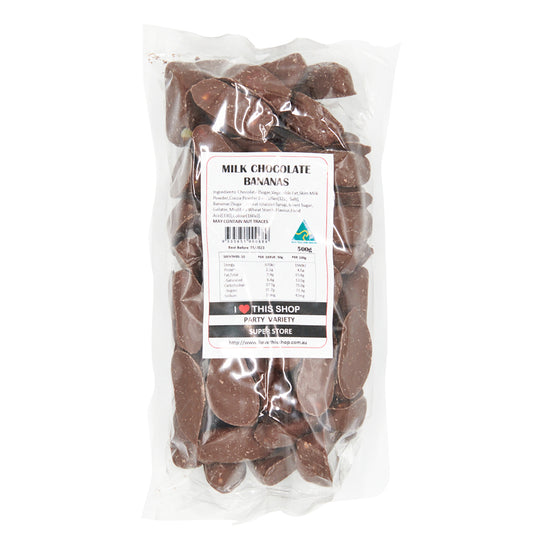 Milk Chocolate Bananas 500g