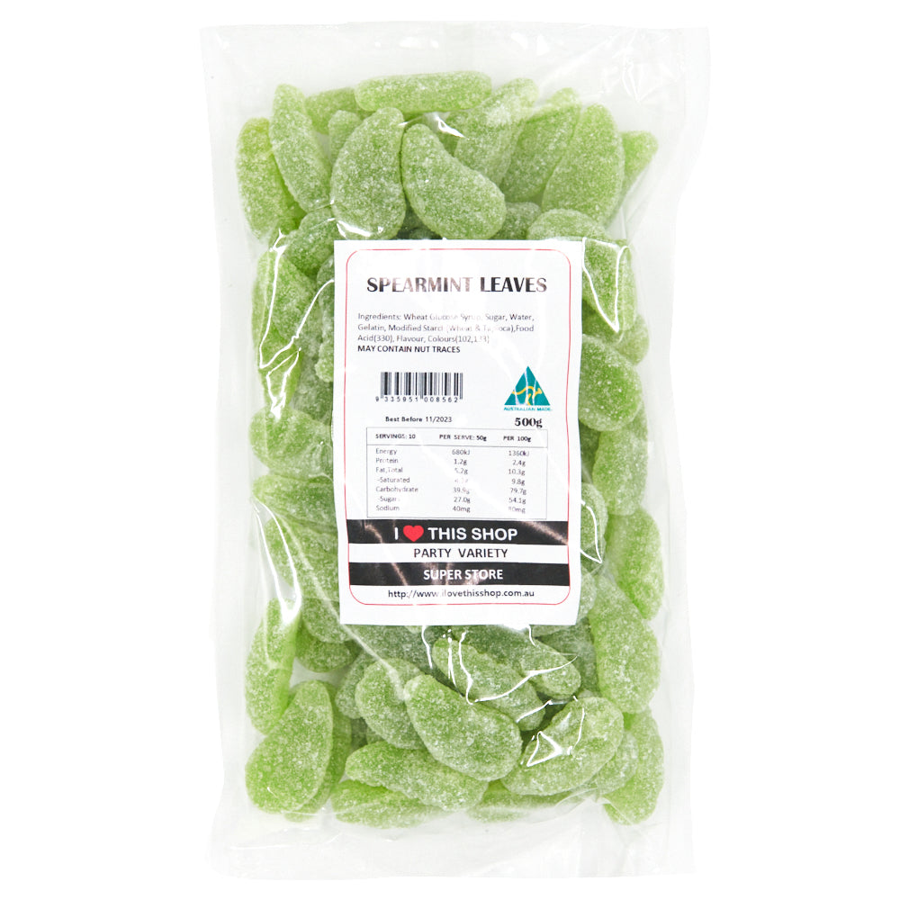 Spearmint Leaves 500g