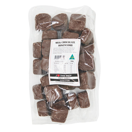 Milk Chocolate Honeycomb 500g