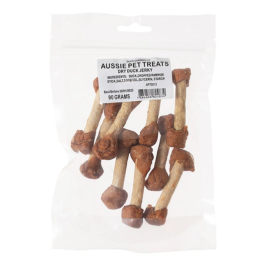 Duck Jerky Dumbbells 90g