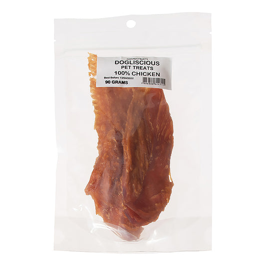 Chicken Jerky Breast Fillets 90g