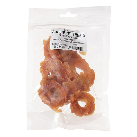 Chicken Jerky Rings 90g