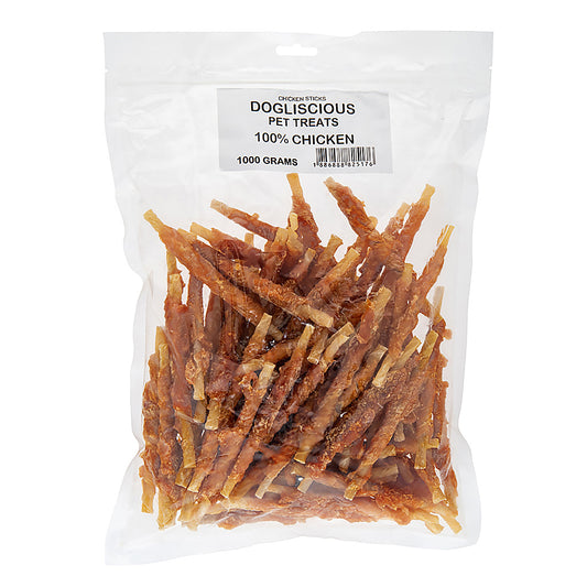 Doglisious Chicken Jerky Sticks 1kg