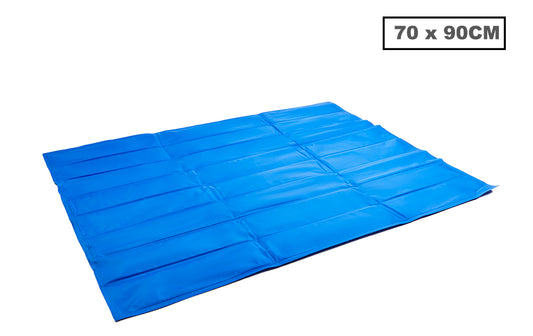 Pet Comfort Gel Cooling Mat  Blue 70x90cm