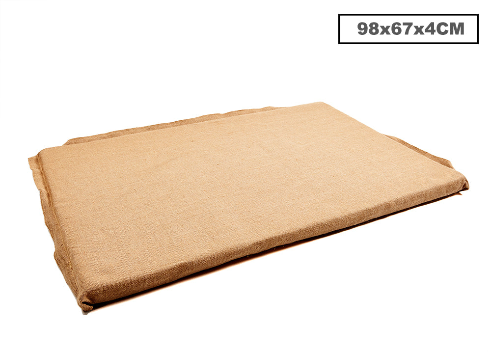 Fitted Hessian Dog bed  Large  98x67x4cm