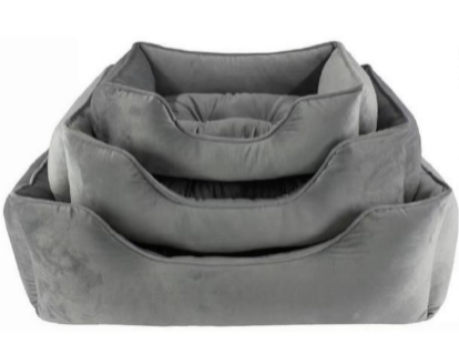 Premium Dog Bed Lounge  With Removable Cushion M 24*18*8